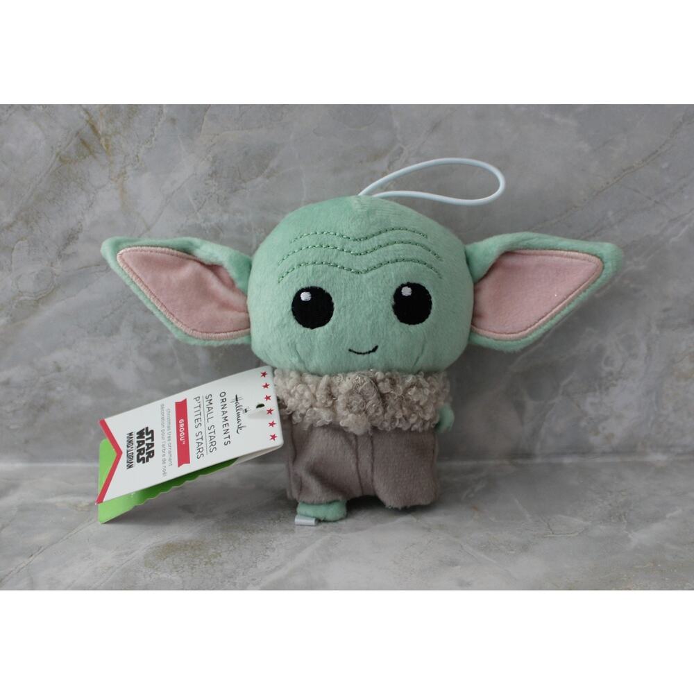 Hallmark Christmas Ornament Star Wars: The Mandalorian Grogu Plush New